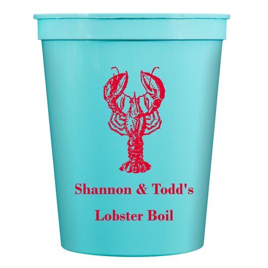 Lobster Stadium Cups